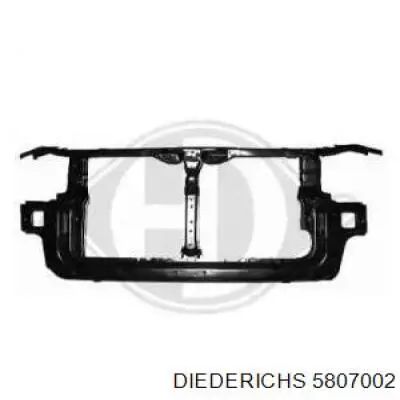 Osłona chłodnicy kompletna (panel mocowania reflektorów) Mitsubishi Lancer IX sedana (CSA) (2003 - 2008) cena, od 134,47 USD