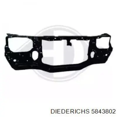 Osłona chłodnicy kompletna (panel mocowania reflektorów) do Mitsubishi Montero SPORT K8, K9