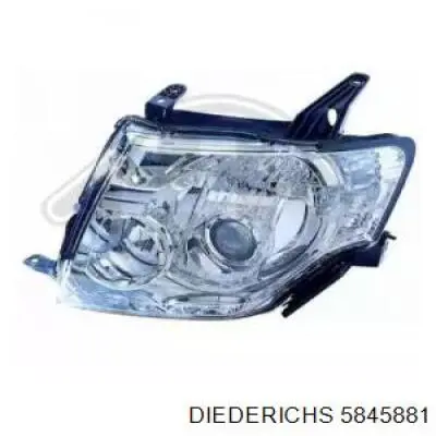 Do koszyka 5845881 Diederichs Reflektor lewy