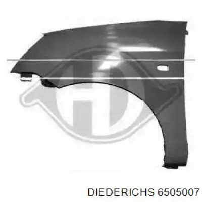 6505007 Diederichs Błotnik przedni lewy