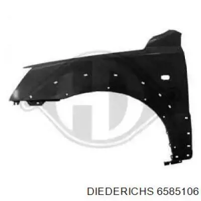 Błotnik przedni prawy KIA Sorento I SUV (JC) (2002 - 2006) cena, od 162,39 USD