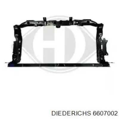 Osłona chłodnicy kompletna (panel mocowania reflektorów) do Toyota Yaris  P13