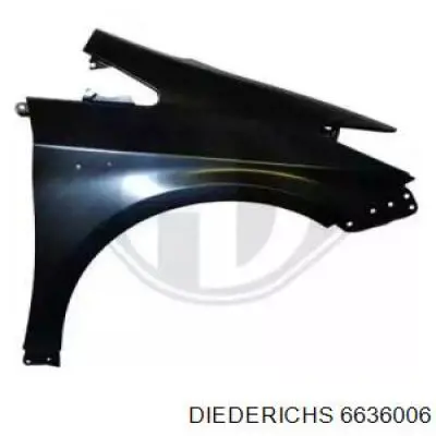 Błotnik przedni prawy Polcar 81H102