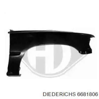 Błotnik przedni prawy Toyota Hilux ulec poprawie (N) (1983 - 2005) cena, od 151,79 USD