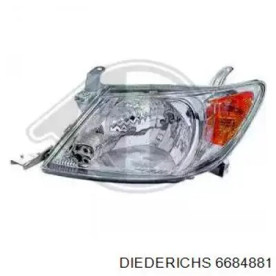 Reflektor lewy 819209E Polcar