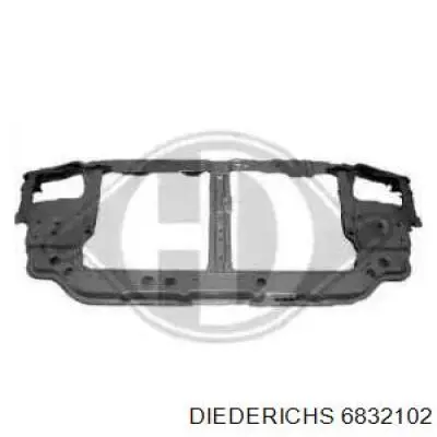 Osłona chłodnicy kompletna (panel mocowania reflektorów) do Hyundai Accent II LC