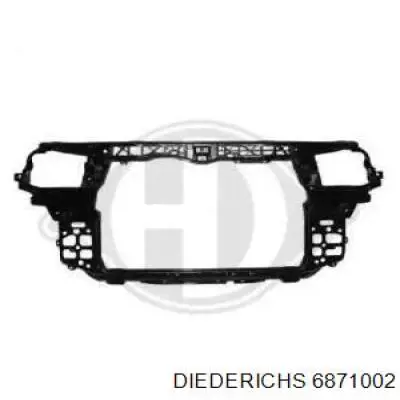 Osłona chłodnicy kompletna (panel mocowania reflektorów) Diederichs 6871002 cena, od 243,47 USD