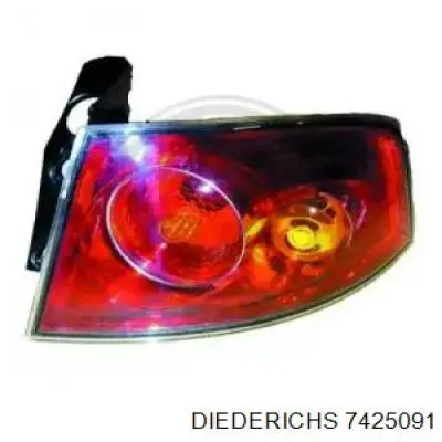 Do koszyka 7425091 Diederichs Lampa zespolona tylna lewa zewnętrzna