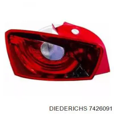 Do koszyka 6J4945095G VAG Lampa zespolona tylna lewa