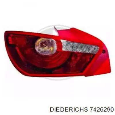 Do koszyka 6J3945096B VAG Lampa zespolona tylna prawa