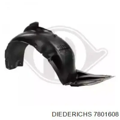 Do koszyka 7801608 Diederichs Nadkole błotnika przedniego prawe