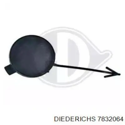 Zaślepka haku holowniczego zderzaka przednia AND 30807184 cena, od 8,01 USD