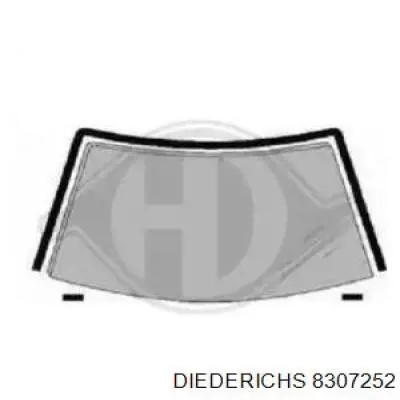Do koszyka Uszczelka szyby przedniej Citroen Berlingo  MF