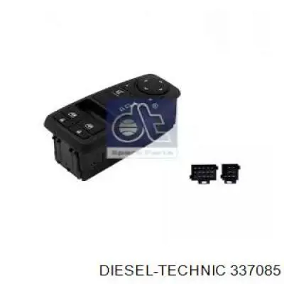 337085 Diesel Technic Panel przyciskowy sterowania podnośnikiem szyby przedni lewy