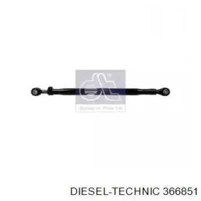 366851 Diesel Technic Wahacz zawieszenia tylnego poprzeczny