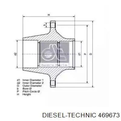 A9703560301 Mercedes Piasta tylna