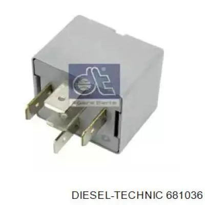 Przekaźnik kierunkowskazów Diesel Technic 681036 cena, od 9,38 USD