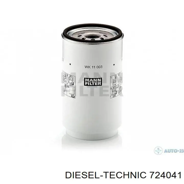 Do koszyka 724041 Diesel Technic Filtr paliwa