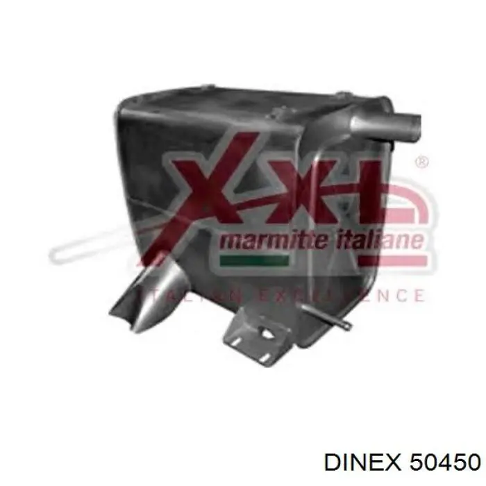 Do koszyka Tłumik, tylna część Mercedes Benz Truck TRUCK ACTROS  