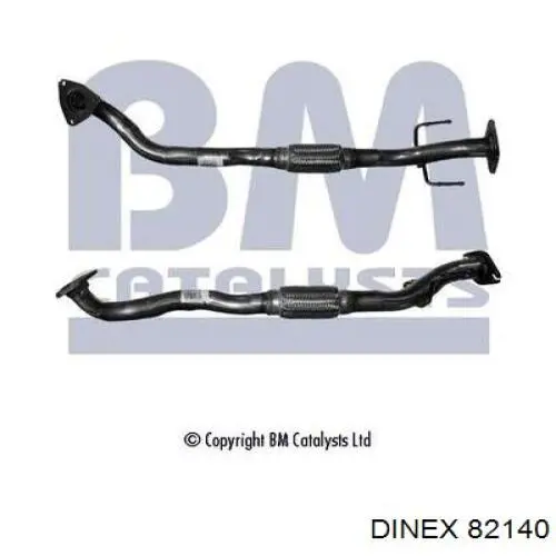 Łącznik elastyczny wydechu Dinex 82140 cena, od 18,96 USD