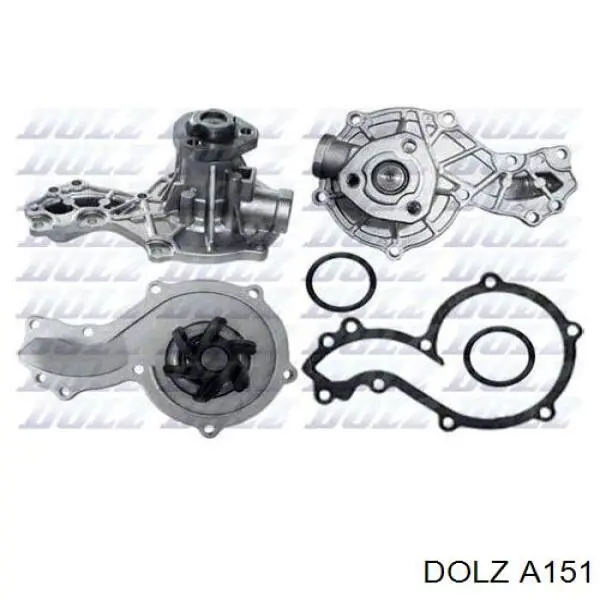Pompa chłodząca wodna A151 Dolz