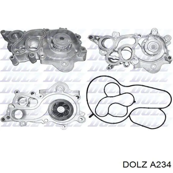 Pompa chłodząca wodna A234 Dolz
