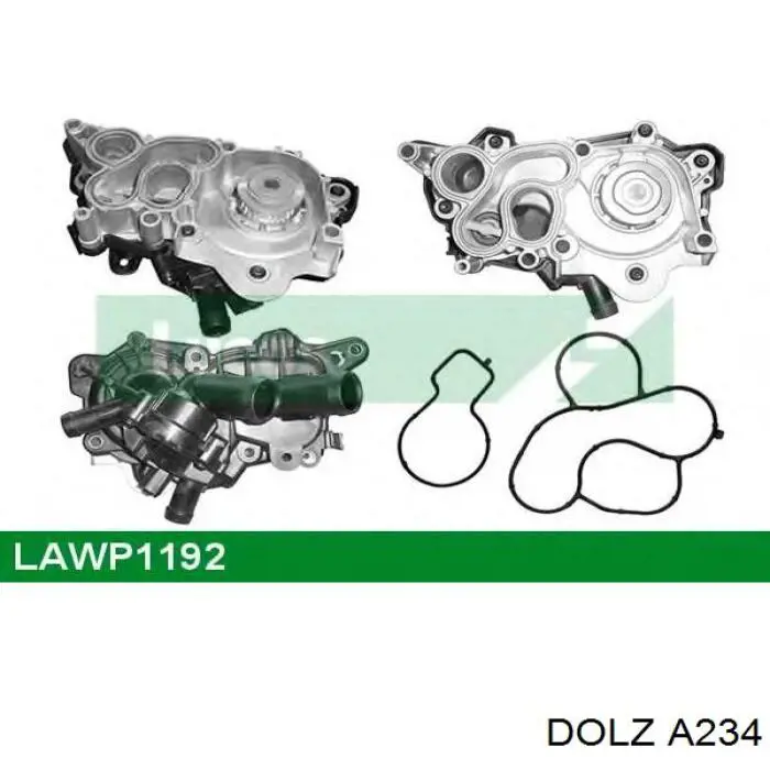 Pompa chłodząca wodna Dolz A234 cena, od 65,89 USD