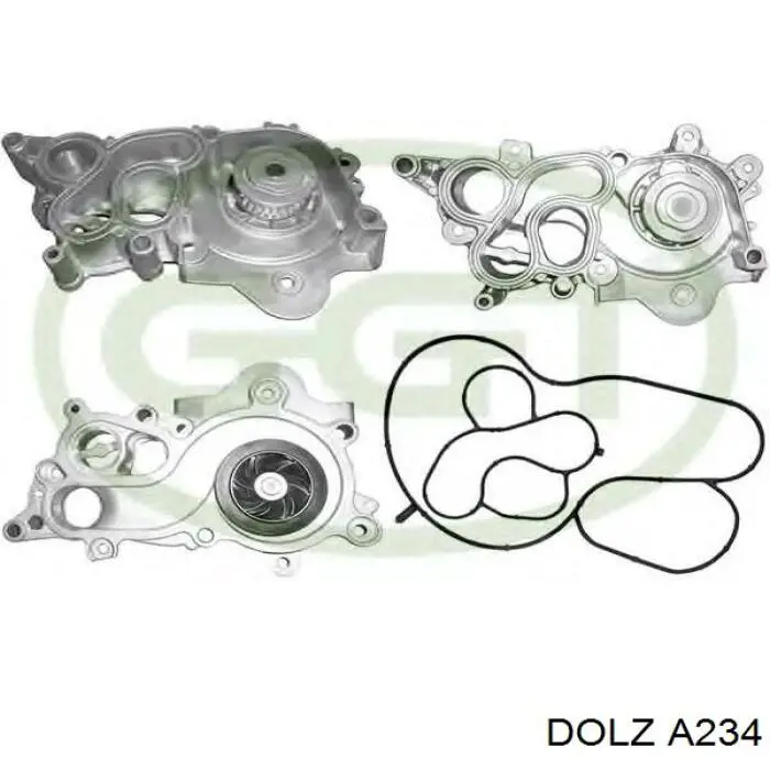 A234 Dolz Pompa chłodząca wodna