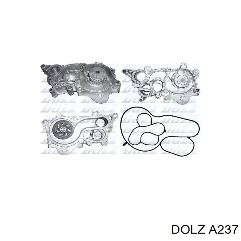 Pompa chłodząca wodna Dolz A237 cena, od 78,31 USD