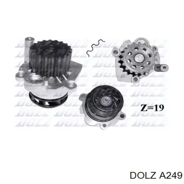 Pompa chłodząca wodna Dolz A249