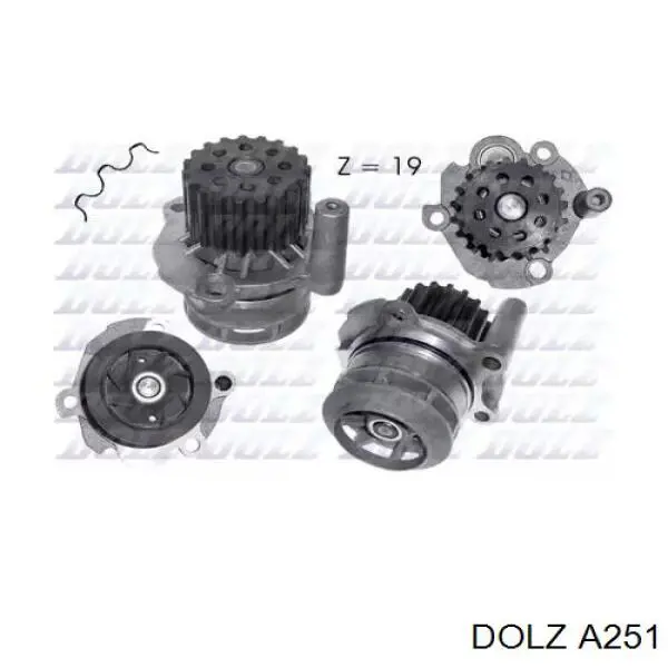 A251 Dolz Pompa chłodząca wodna