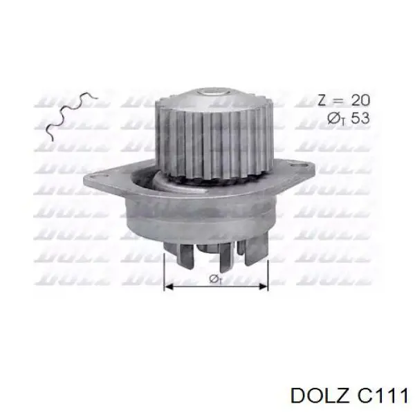 Pompa chłodząca wodna Dolz C111 cena, od 32,27 USD