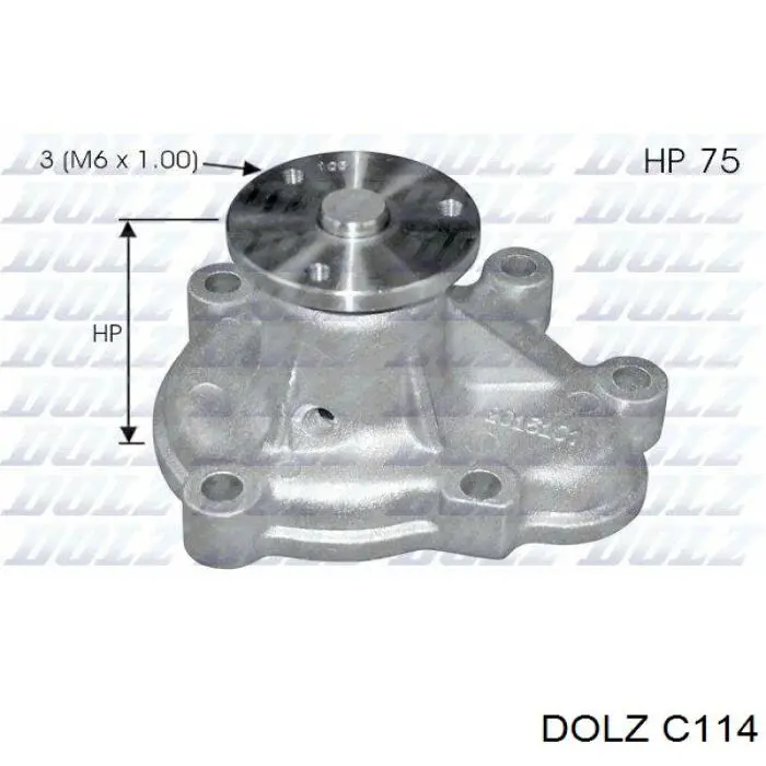 Pompa chłodząca wodna Dolz C114 cena, od 27,64 USD