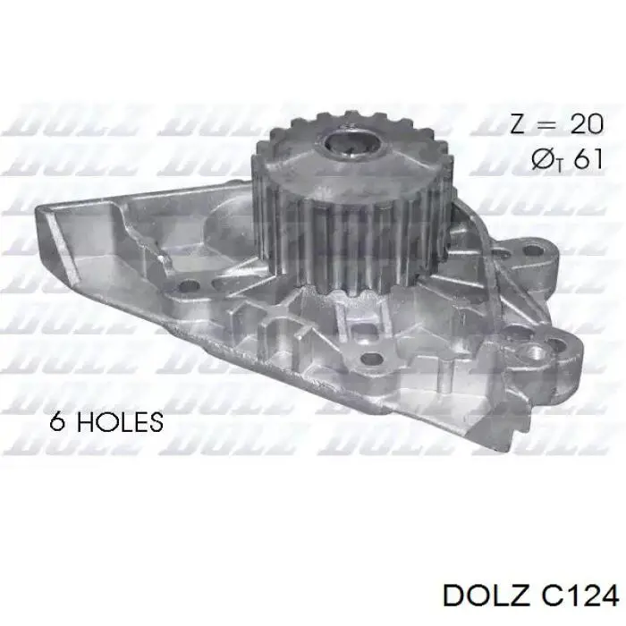 Pompa chłodząca wodna Dolz C124 cena, od 42,57 USD