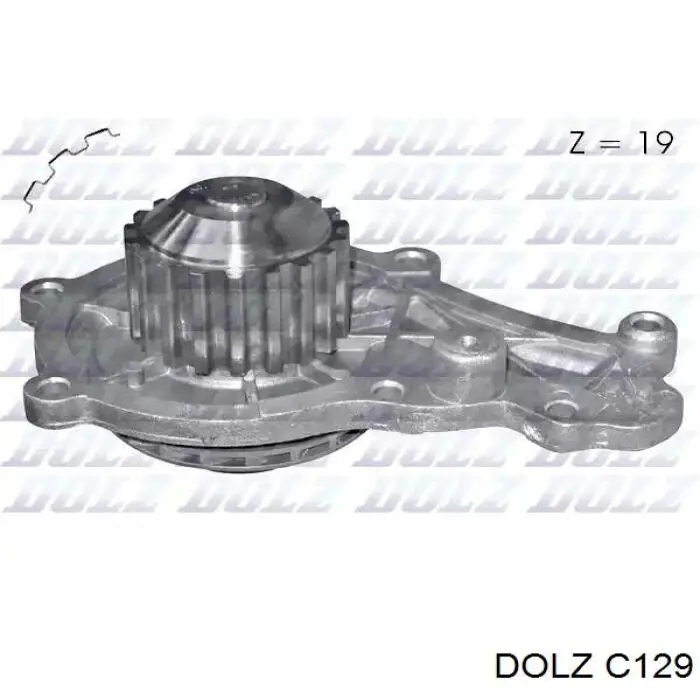 C129 Dolz Pompa chłodząca wodna