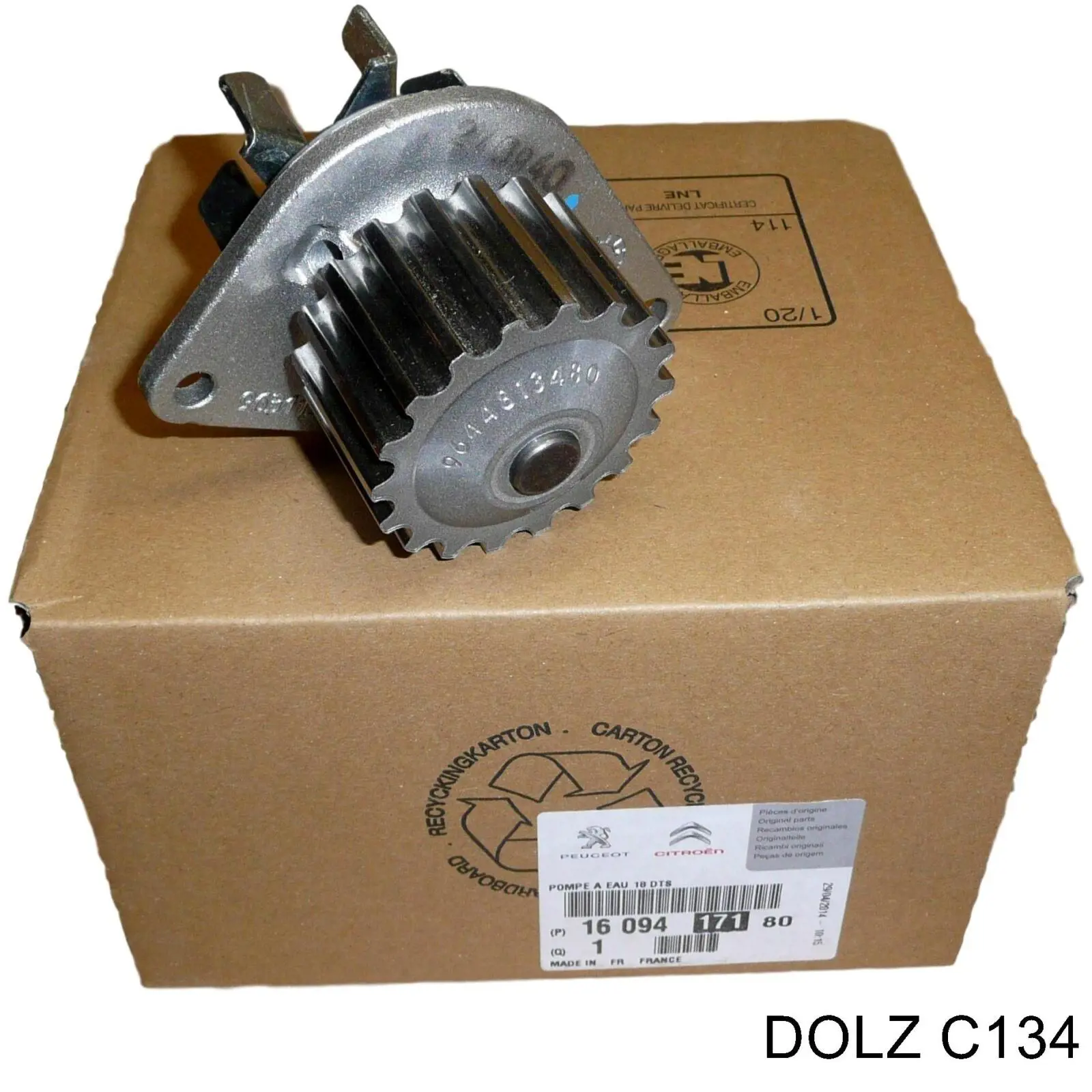 Pompa chłodząca wodna Dolz C134 cena, od 33,33 USD