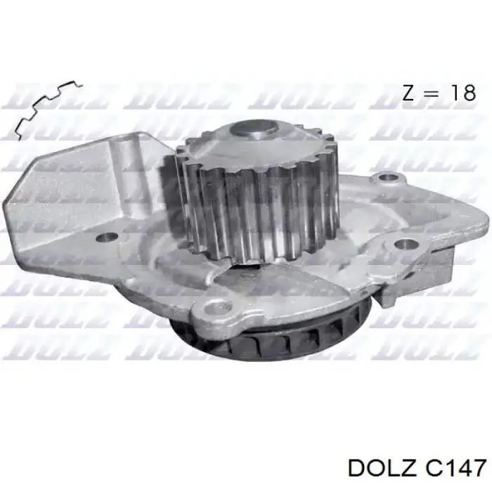 C147 Dolz Pompa chłodząca wodna