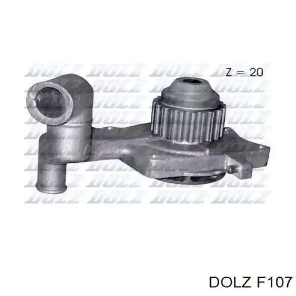 Do koszyka F107 Dolz Pompa chłodząca wodna