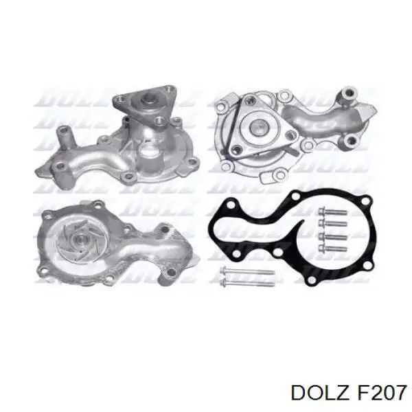 Pompa chłodzenia wodą, w komplecie z obudową Dolz F207 cena, od 56,87 USD
