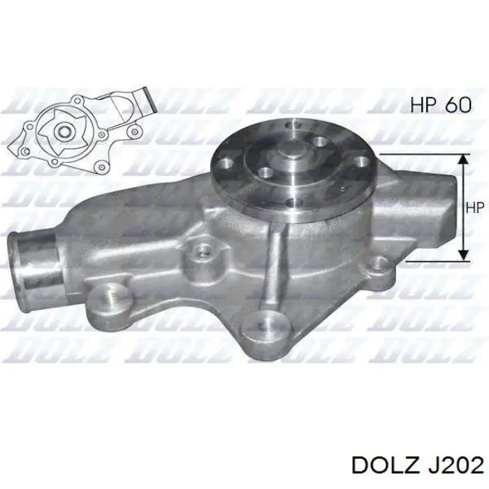 Pompa chłodząca wodna Dolz J202 cena, od 72,78 USD
