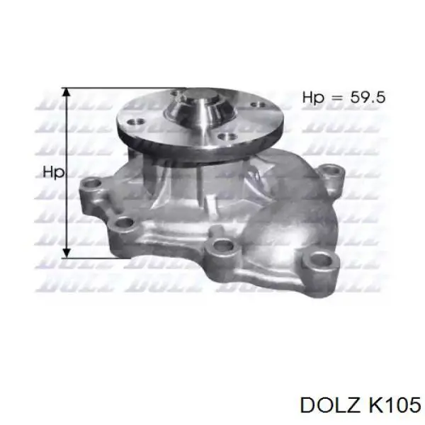 K105 Dolz Pompa chłodząca wodna