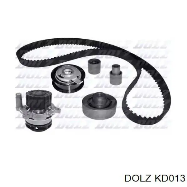 Pasek rozrządu, zestaw Dolz KD013 cena, od 192,02 USD