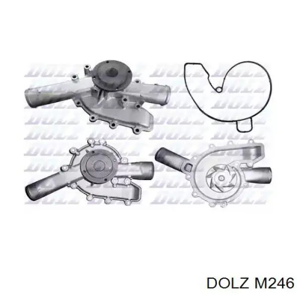 Do koszyka M246 Dolz Pompa chłodząca wodna