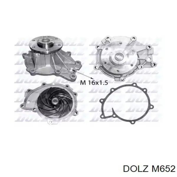 Pompa chłodząca wodna Dolz M652 cena, od 147,19 USD