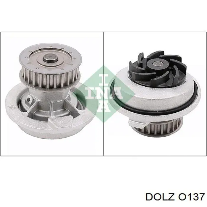 Pompa chłodząca wodna O137 Dolz