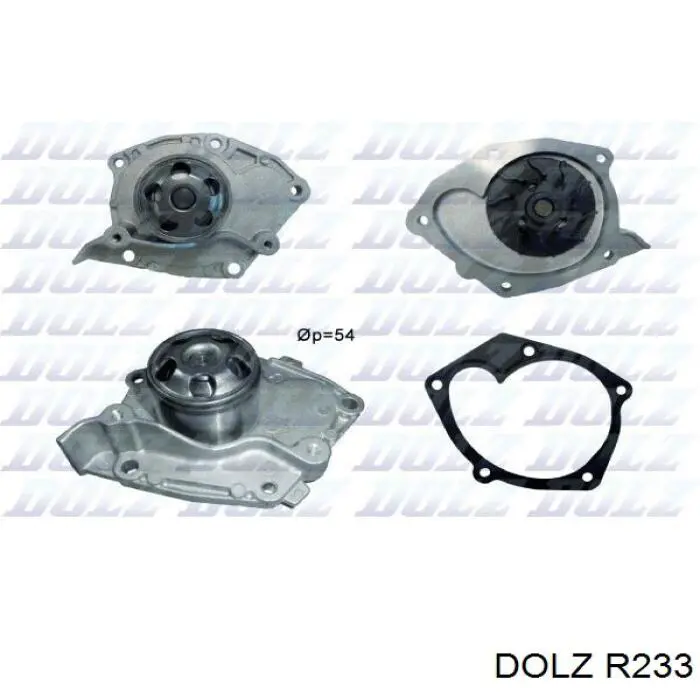 Pompa chłodząca wodna Dolz R233 cena, od 61,16 USD