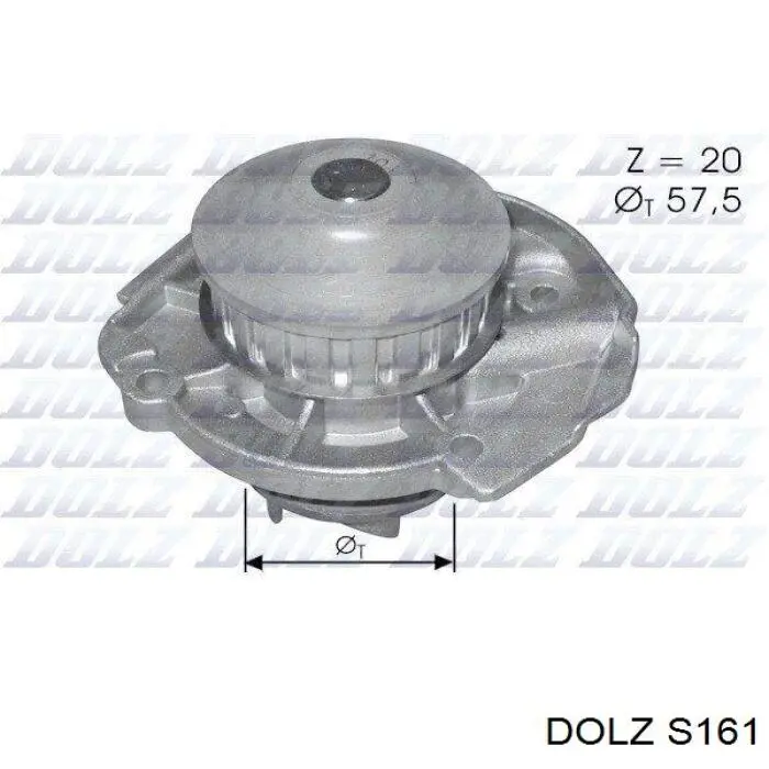 Pompa chłodząca wodna Dolz S161 cena, od 33,76 USD