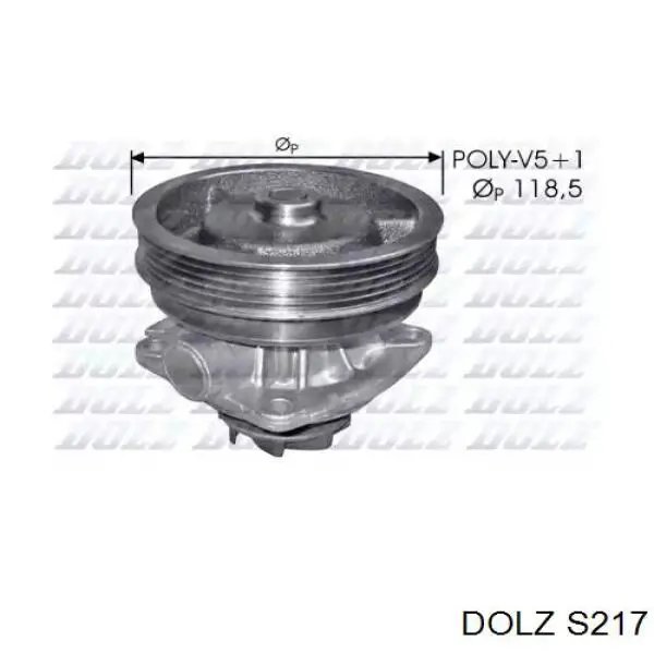 Pompa chłodząca wodna Dolz S217 cena, od 76,31 USD