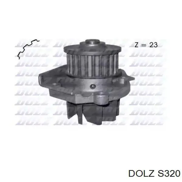 Pompa chłodząca wodna Dolz S320 cena, od 35,36 USD