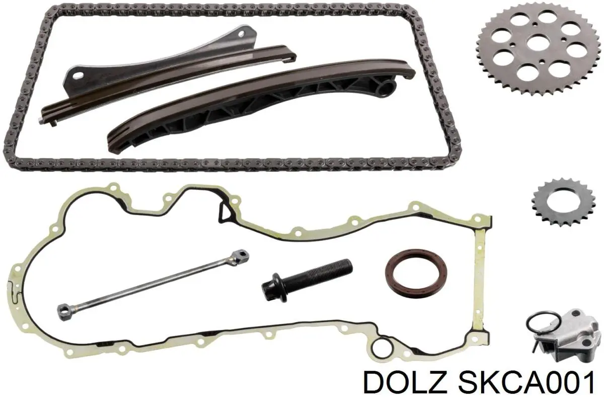 SKCA001 Dolz Łańcuch rozrządu, zestaw